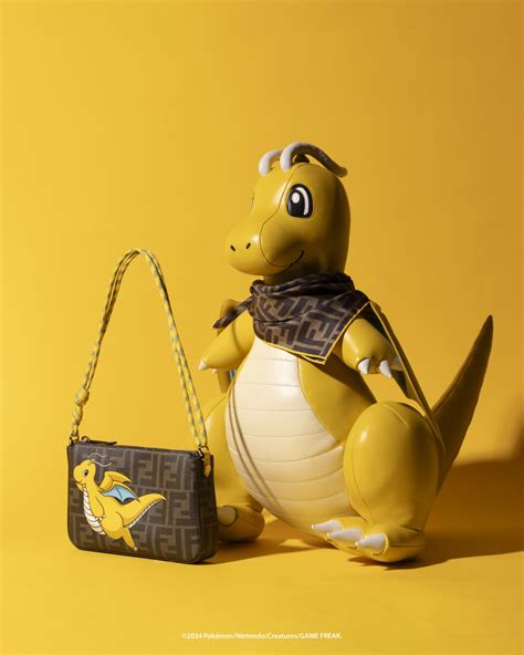 pokemon fendi collaboration|fendi jewelry collection.